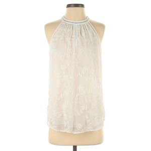 Daniel Rainn Rizer creamy halter top size large, new with tags